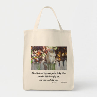 SQUIRREL WISDOM TOTE BAG