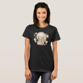 Squirrel With Hat  Squirrels Animal  Graphic T-shirt (Voorkant volledig)