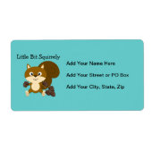 Squirrely Etiket (Voorkant)