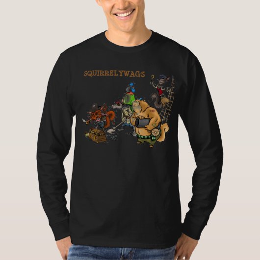 SQUIRRELYWAGEN T-SHIRT (Voorkant)