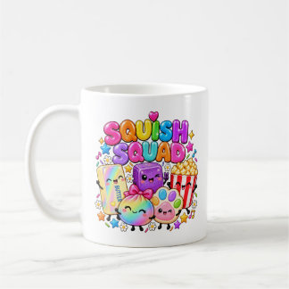 Squish Squad Virale Squishies Popcorn Boter Dumpli Koffiemok