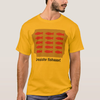 Squishy fish on plaque shirt