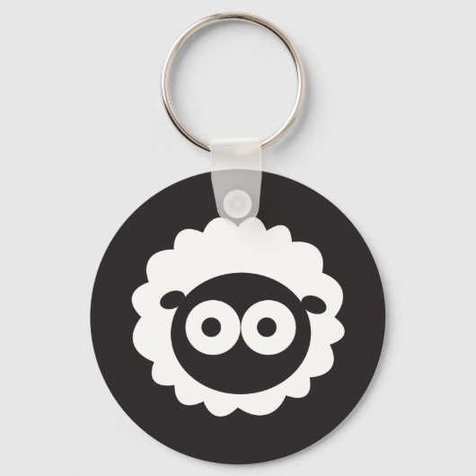 Squishy Sheep Sleutelhanger (Voorkant)