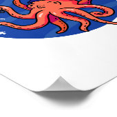 Squizzard Funny Magique Animal Pun Poster (Coin)