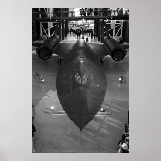 SR71 B&W POSTER (Voorkant)