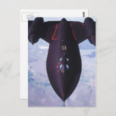 SR-71 Blackbird Briefkaart (Voorkant / Achterkant)
