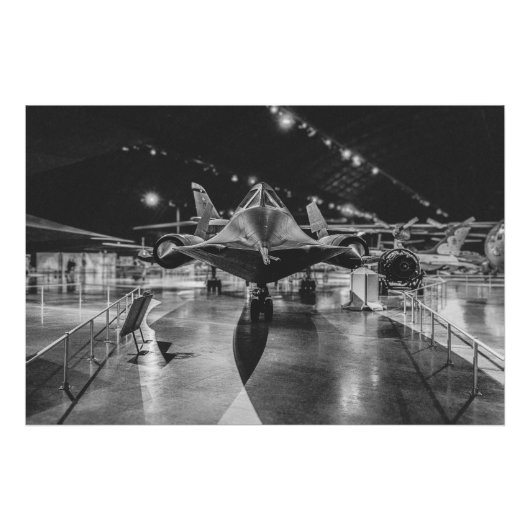 SR-71 Blackbird Dayton Air Force Museum - Afdruk (Voorkant)