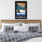 SR-71 Blackbird HIGH RANGERS Canvas Afdrukken (Insitu (Slaapkamer))