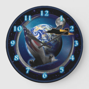 SR-71 Blackbird HIGH RANGERS Horloge ronde