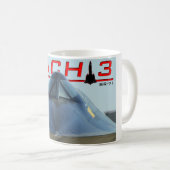 SR-71 Blackbird MACH Mug (Devant droit)