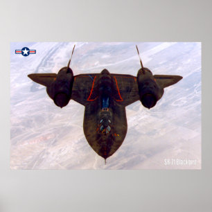 SR-71 BLACKBIRD POSTER