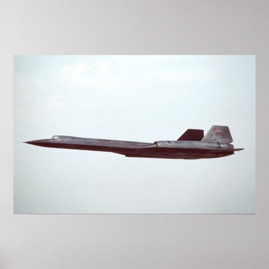 SR-71 Blackbird Poster (Voorkant)