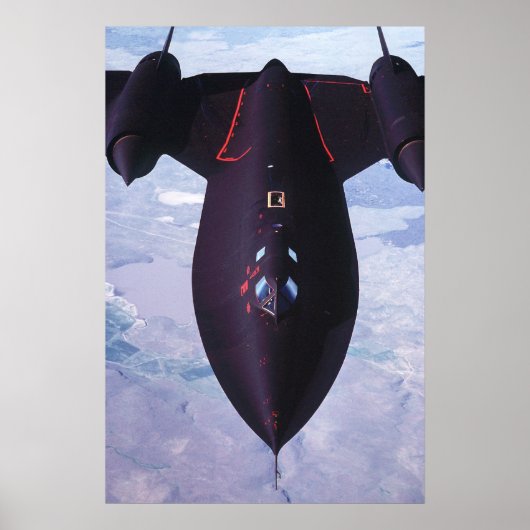 SR-71 Blackbird Poster (Voorkant)