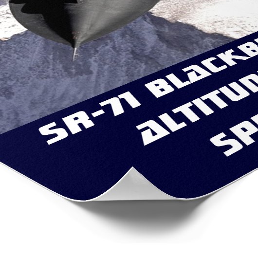 SR-71 Blackbird POSTER (Coin)