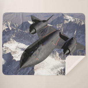 SR-71 BLACKBIRD SPIONAGEVLIEGTUIG SHERPA DEKEN