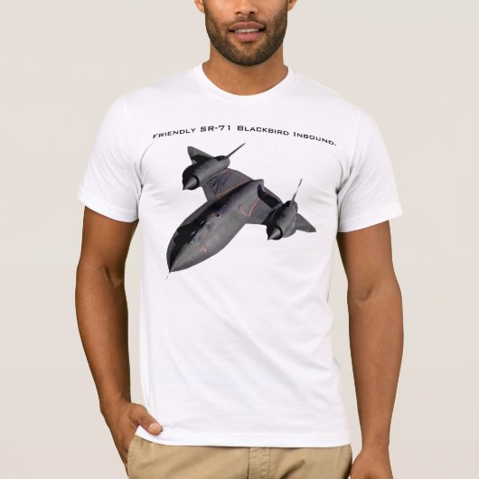 SR-71 Blackbird T-shirt (Voorkant)