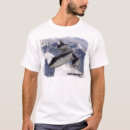 SR-71 Blackbird T-shirt (Voorkant)