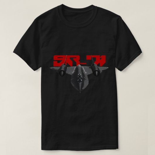 SR-71 Blackbird T-shirt (Design voorkant)