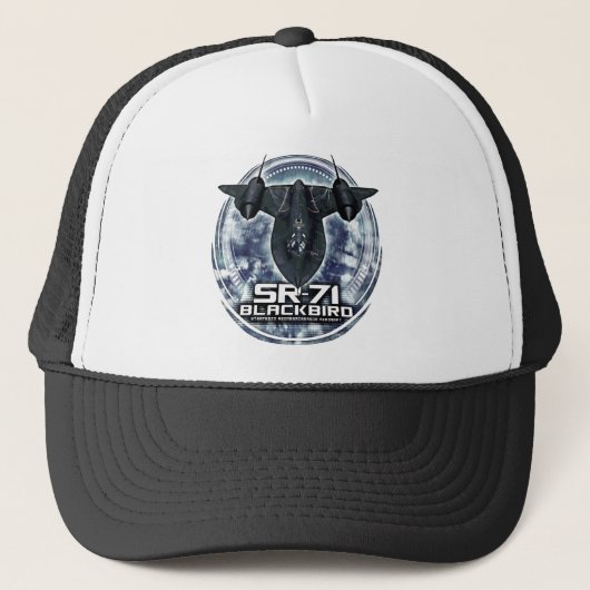 SR-71 Blackbird Trucker Pet (Voorkant)