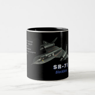 SR-71 "Blackbird" Tweekleurige Koffiemok