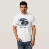 Sr-71 militair spionagevliegtuig t-shirt (Voorkant volledig)