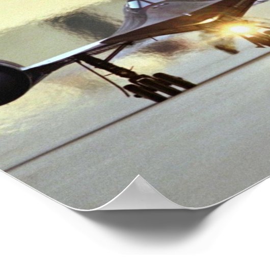 SR-71 Poster van Blackbird (Hoek)