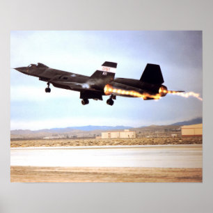 SR 71 Poster van Blackbird