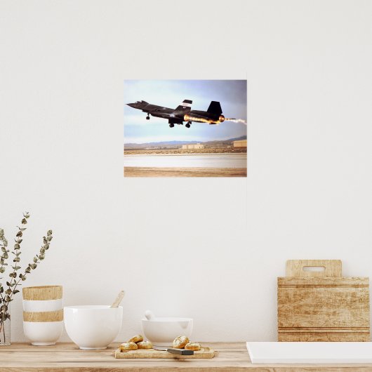 SR 71 Poster van Blackbird (Keuken)