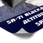 SR-71 POSTER van Blackbird (Hoek)