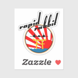 SR-71 Rapid Rabbit Patch Sticker