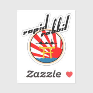 SR-71 Rapid Rabbit Patch Sticker