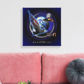 SR-71 Slagvogels met grote hoeken Canvas Afdruk (Insitu (Woonkamer))