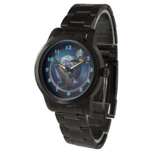 SR-71 ZWARTE HOGE GEVAREN HORLOGE