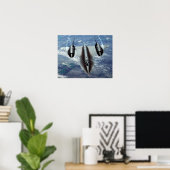 SR-71A Poster met vergrendeling (Thuiskantoor)