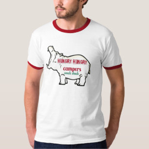 SRBC Hungry Hungry Campers Snack Shack Man T-shirt