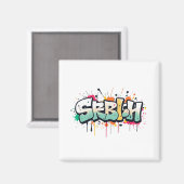 SRBIH MAGNEET (Voorkant / Achterkant)