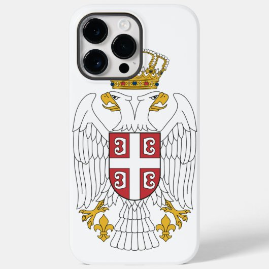 Srbija Dvoglavi Orao Case-Mate iPhone Case (Achterkant)