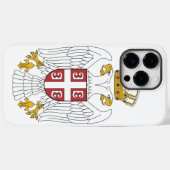 Srbija Dvoglavi Orao Case-Mate iPhone Case (Achterkant (horizontaal))