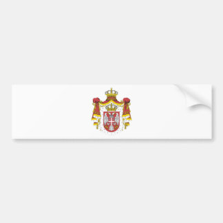 Srbija Grb - Veliki / Servische wapenstilstand - B Bumpersticker