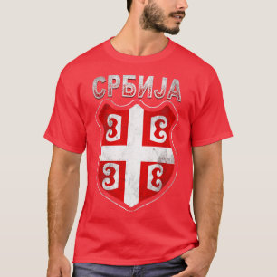 Srbija Servisch Kruis T-shirt