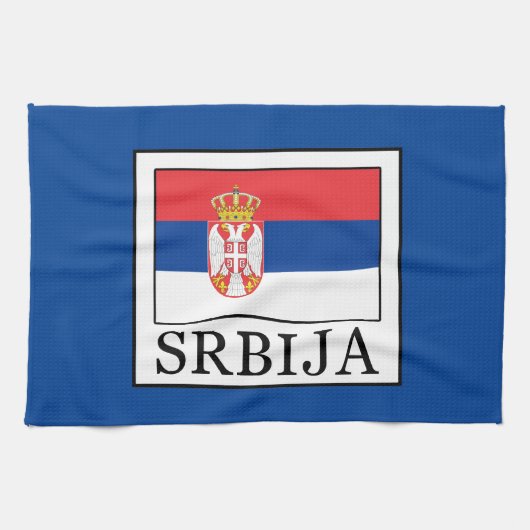 Srbija Theedoek (Horizontaal)