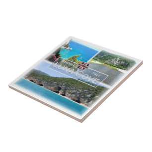 SRD031 LUNA COVE, Mozaïek, Sardinië, Tegeltje