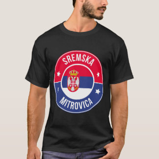 Sremska Mitrovica, Servië Stad T-shirt