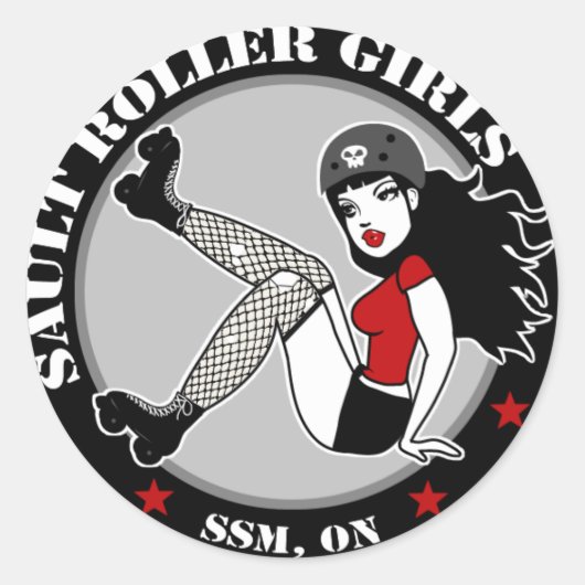 SRG LOGO-Sticker Ronde Sticker (Voorkant)