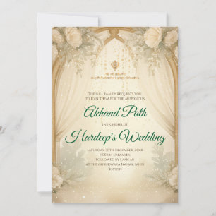 Sri Akhand Path invitation Digital Akhand Sahib