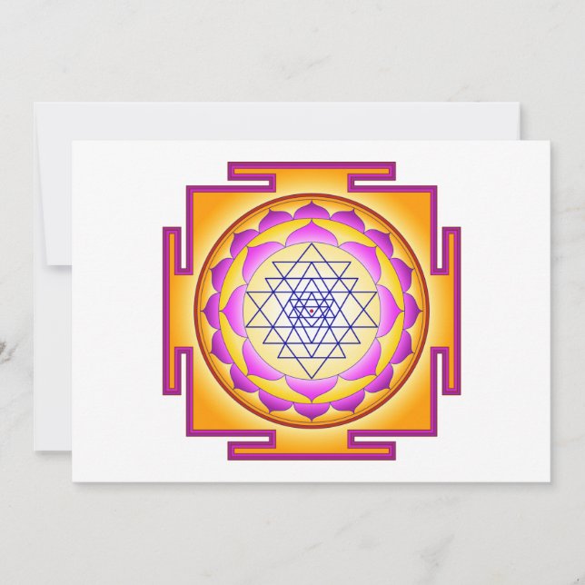 Sri Chakra Goddess Shri Lalitha Tripura Sundari (Voorkant)