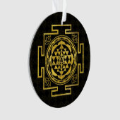 Sri d'or Yantra/Sri Chakra (devant)