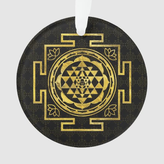 Sri d'or Yantra/Sri Chakra (devant)