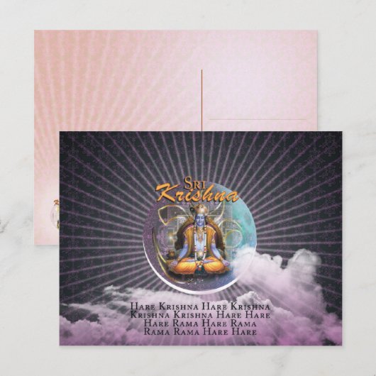 SRI KRISHNA - Carte postale (Devant / Derrière)