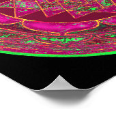 Sri Lakshmi Yantra Mandala Poster (Hoek)